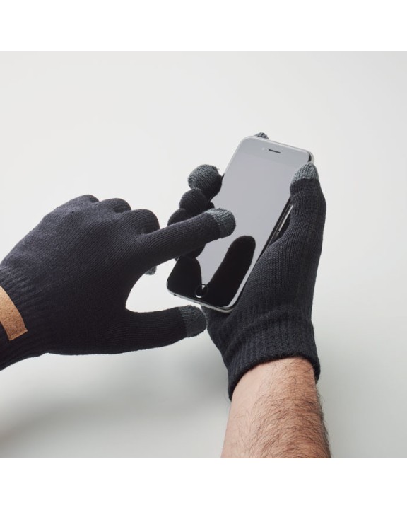 4DO Touchscreen Handschuhe RPET Mütze, Schal & Handschuh personalisierbar