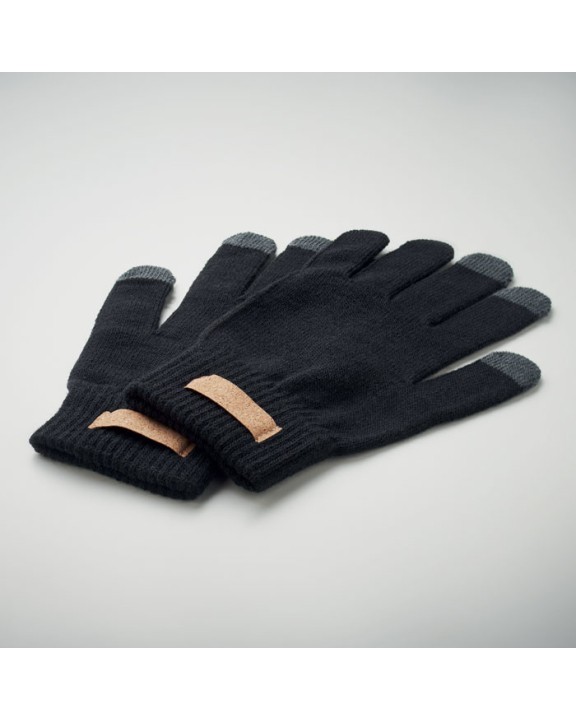 4DO Touchscreen Handschuhe RPET Mütze, Schal & Handschuh personalisierbar