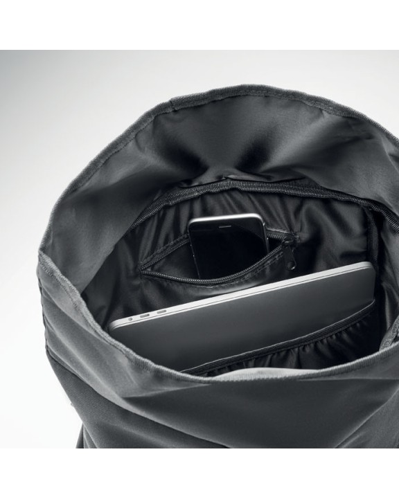 Sac & bagagerie personnalisable 4DO Sac à dos enroulable RPET 600D