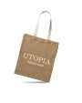 4DO Jute Einkaufstasche Tasche personalisierbar