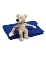 Fleecedeken 4DO Fleece deken met beer voor bedrukking &amp; borduring