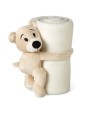 Fleecedeken 4DO Fleece deken met beer voor bedrukking &amp; borduring