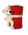 Fleecedeken 4DO Fleece deken met beer voor bedrukking &amp; borduring
