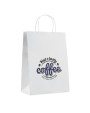4DO Papiertüte, groß 150 gr/m² Tasche personalisierbar