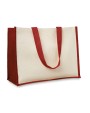 4DO Jute/Canvas Shopper  Tasche personalisierbar