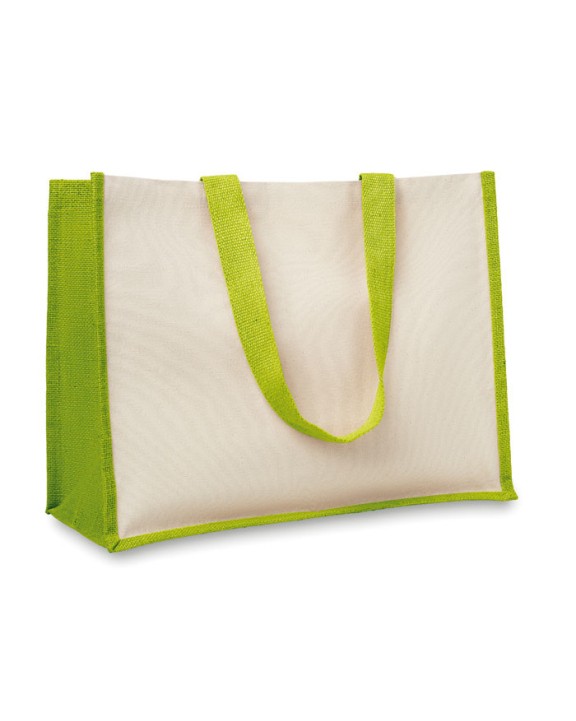 4DO Jute/Canvas Shopper  Tasche personalisierbar