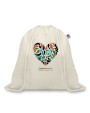 Sac & bagagerie personnalisable 4DO Sac à cordelette en coton bio