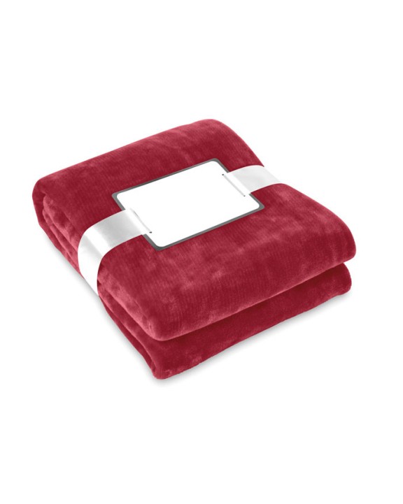 4DO Flanell Fleece-Decke Plaid personalisierbar