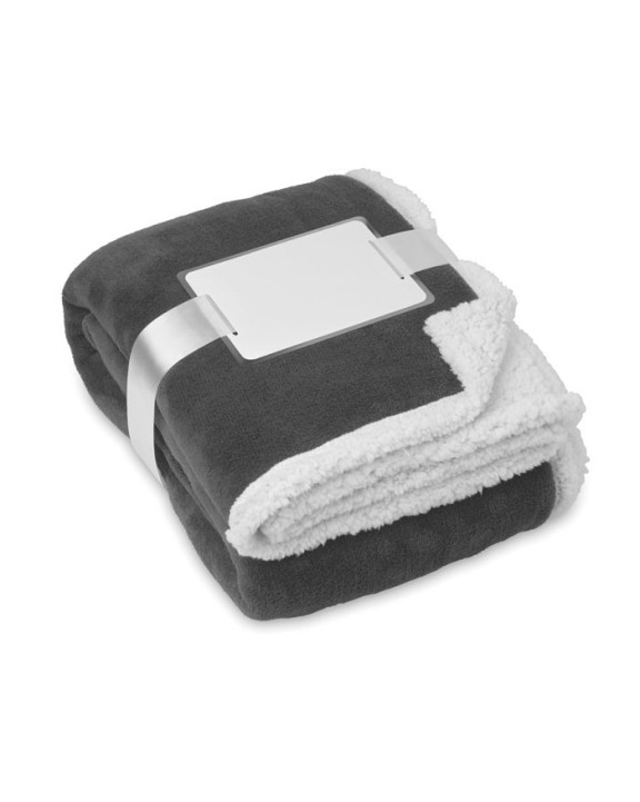4DO Coral Fleece-Decke Plaid personalisierbar
