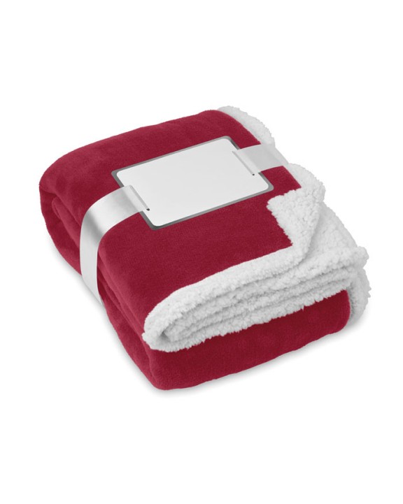 4DO Coral Fleece-Decke Plaid personalisierbar