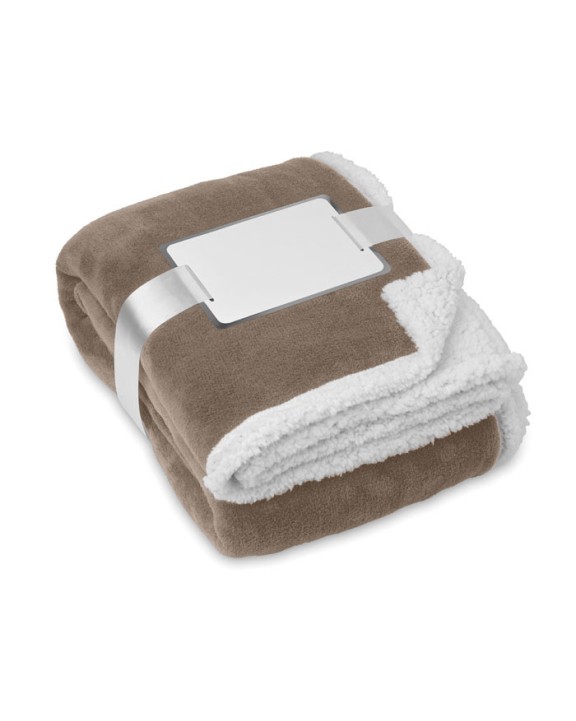 4DO Coral Fleece-Decke Plaid personalisierbar