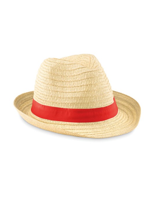 4DO Natur Strohhut Kappe personalisierbar