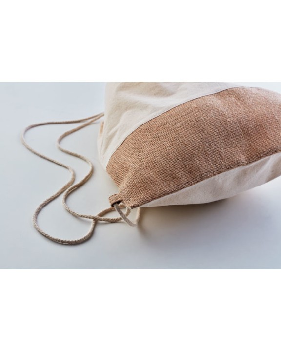 Sac & bagagerie personnalisable 4DO Sac à cordon avec détails jute