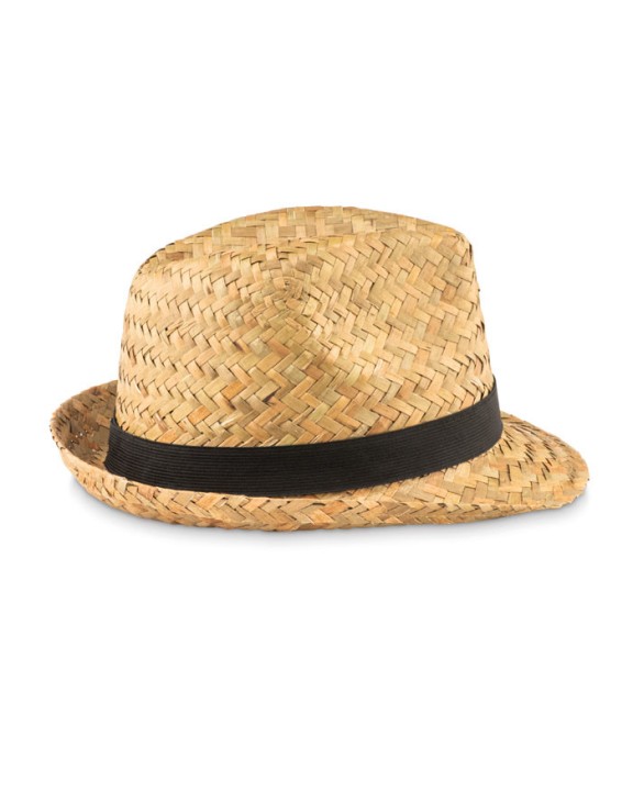 Casquette personnalisable 4DO Chapeau en paille naturelle
