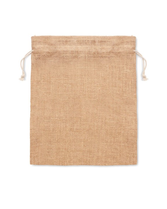 4DO Kleine Jute Tasche 14x22 cm Tasche personalisierbar