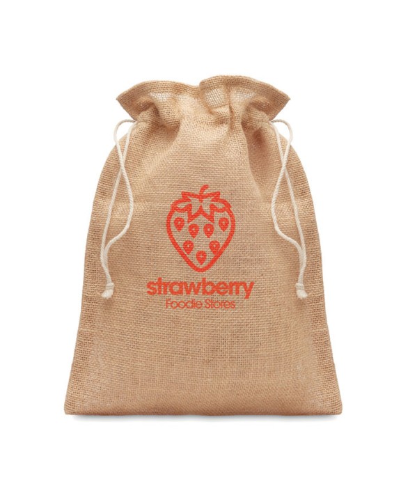 Sac & bagagerie personnalisable 4DO Petit sac cadeau en jute