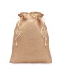 4DO Kleine Jute Tasche 14x22 cm Tasche personalisierbar