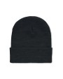 4DO Beanie mit Umschlag RPET Mütze, Schal & Handschuh personalisierbar
