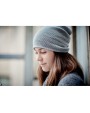 4DO Beanie mit Umschlag RPET Mütze, Schal & Handschuh personalisierbar