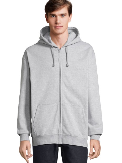 Sweat-shirts à personnaliser SOL'S SOL'S CARTER gris chiné