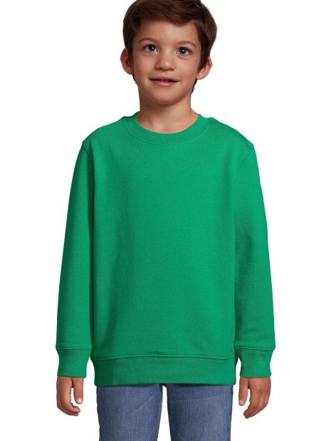 Sweat-shirts à personnaliser SOL'S COLUMBIA KIDS vert prairie