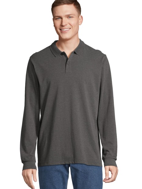 Polos à personnaliser SOL'S PLANET LSL anthracite chin