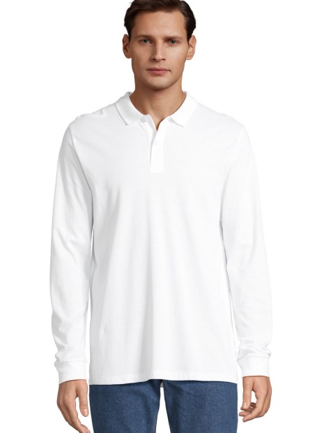 Polos à personnaliser SOL'S PLANET LSL blanc