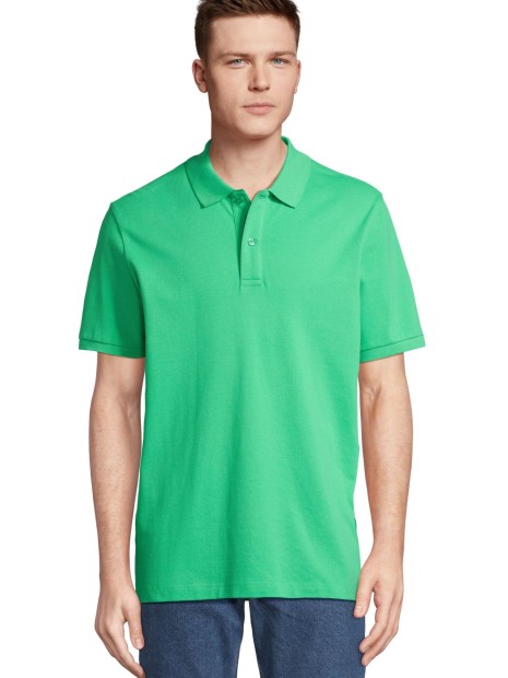 Polos à personnaliser SOL'S PEGASE vert printemps