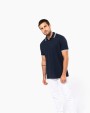 Polo personnalisable KARIBAN Polo homme manches courtes à liserés contrastés