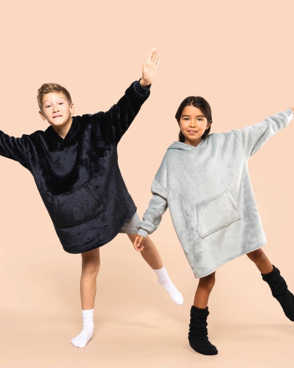 KARIBAN Poncho-Decke, Kinder Jacke personalisierbar