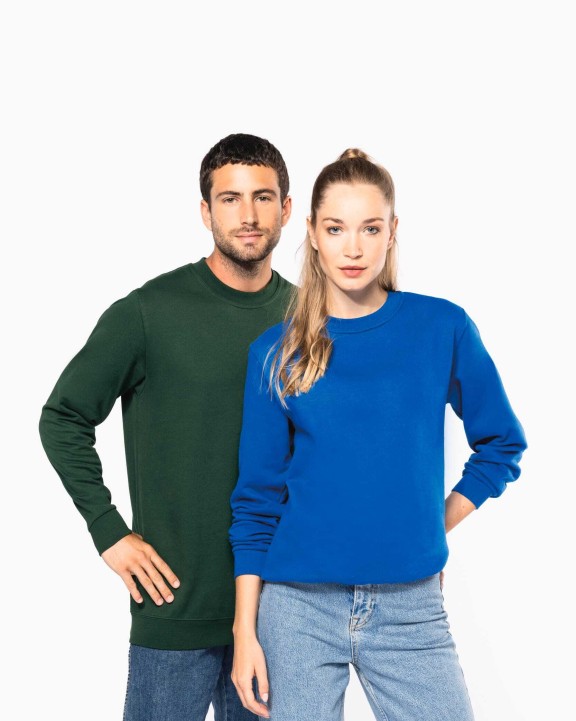 KARIBAN Recyceltes Unisex-Sweatshirt mit Rundhalsausschnitt Sweatshirt personalisierbar