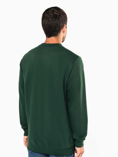 Sweat-shirts à personnaliser KARIBAN Sweat-shirt recyclé col rond unisexe 