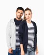 KARIBAN Recyceltes Unisex-Sweatshirt mit Reißverschluss und Kapuze Sweatshirt personalisierbar
