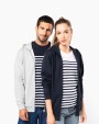 Sweat-shirt personnalisable KARIBAN Sweat-shirt recyclé zippé à capuche unisexe