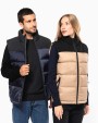 KARIBAN Gesteppter Unisex-Bodywarmer in zwei Farbtönen Jacke personalisierbar