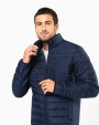 KARIBAN Jacke aus zwei Materialien für Herren Jacke personalisierbar