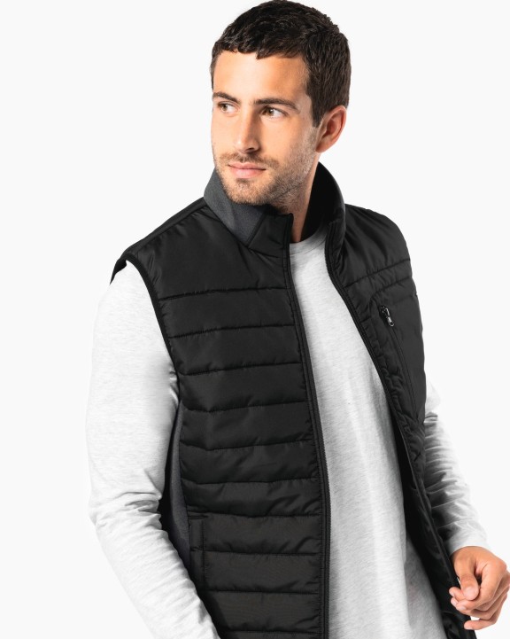 Jas KARIBAN Herenbodywarmer in twee stoffen voor bedrukking &amp; borduring
