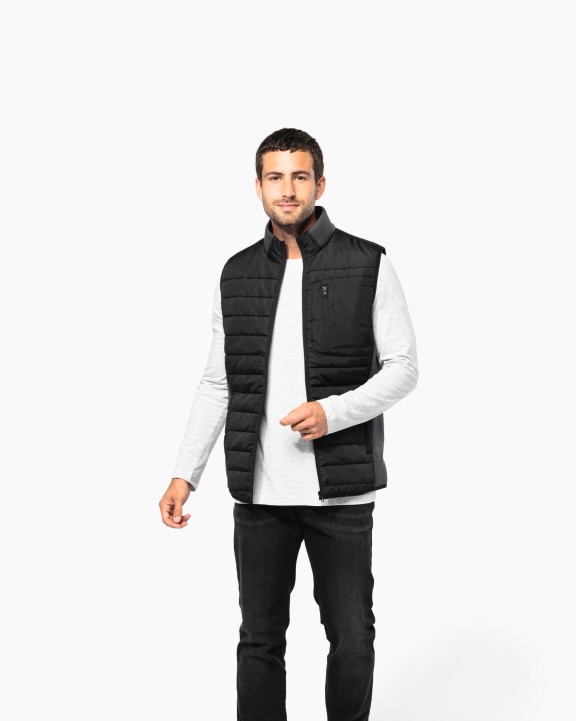 Jas KARIBAN Herenbodywarmer in twee stoffen voor bedrukking &amp; borduring