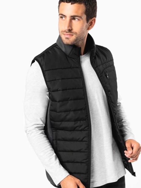 Vestes à personnaliser KARIBAN Bodywarmer bi-matière homme 