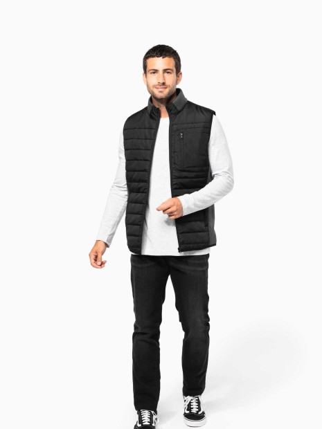 Vestes à personnaliser KARIBAN Bodywarmer bi-matière homme 