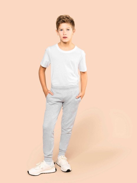 Pantalons à personnaliser KARIBAN Pantalon molleton enfant 