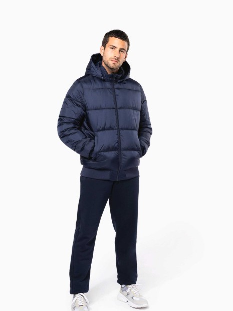 Vestes à personnaliser KARIBAN Veste unisexe ripstop recyclée à capuche 