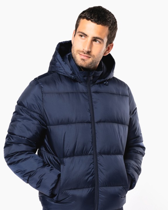 Veste personnalisable KARIBAN Veste unisexe ripstop recyclée à capuche