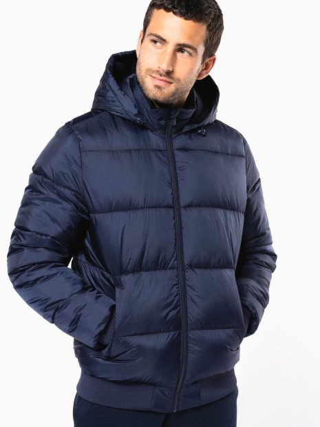 Vestes à personnaliser KARIBAN Veste unisexe ripstop recyclée à capuche 