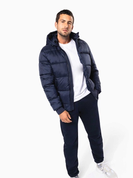 Vestes à personnaliser KARIBAN Veste unisexe ripstop recyclée à capuche 