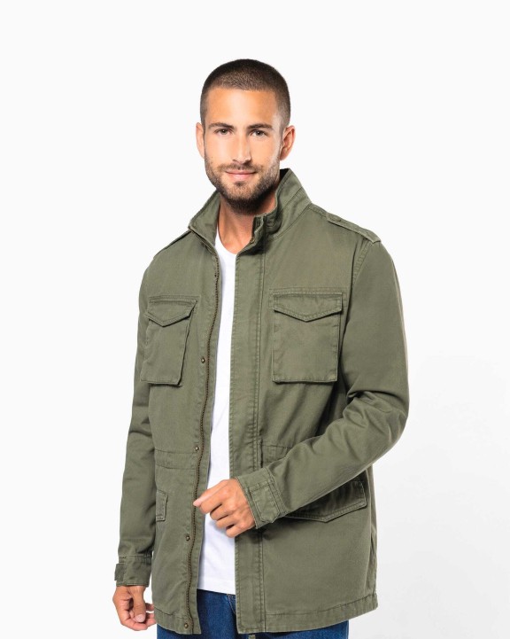 Jas KARIBAN Heren Safarijasje voor bedrukking &amp; borduring