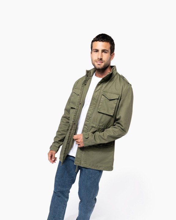 Jas KARIBAN Heren Safarijasje voor bedrukking &amp; borduring