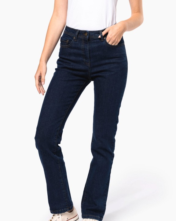 KARIBAN Basic-Jeans für Damen Hose personalisierbar