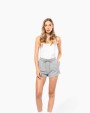 Bermuda & short personnalisable KARIBAN Short écoresponsable molleton non gratté femme