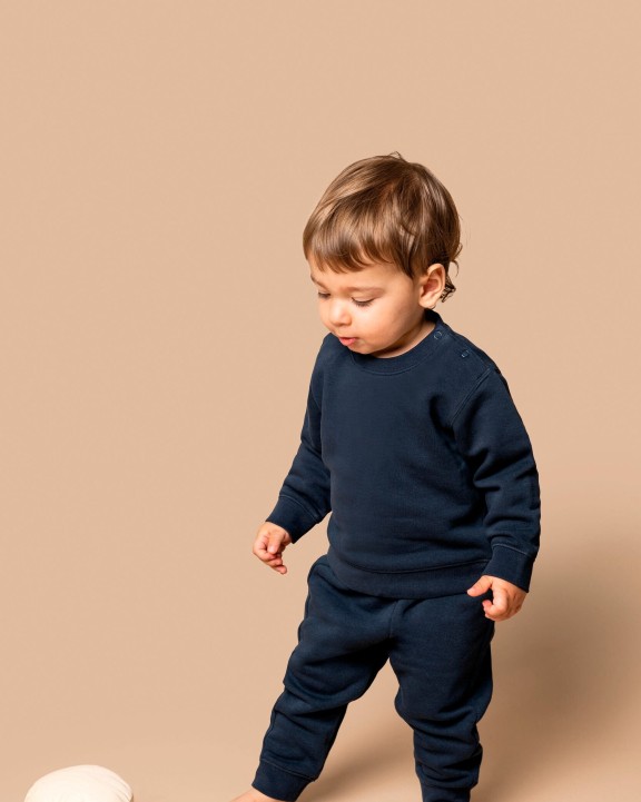 Sweater KARIBAN Ecologische baby sweater voor bedrukking &amp; borduring